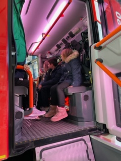 Unsere Seeäckerschule zu Gast bei der Freiwilligen Feuerwehr Stammheim, 2023.