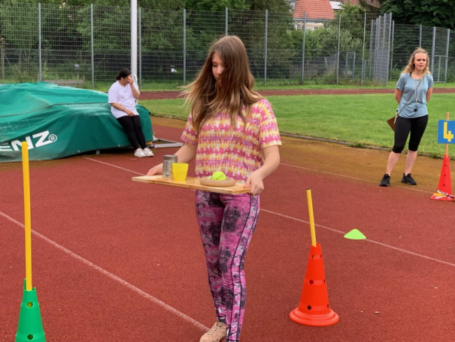 Unsere Seeäckerschule beim Sporttag im Sommer 2024.