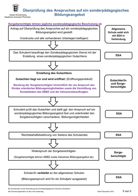 Darstellung des Kooperationsverlaufs an der SBBZ Seeäckerschule Calw-Stammheim.